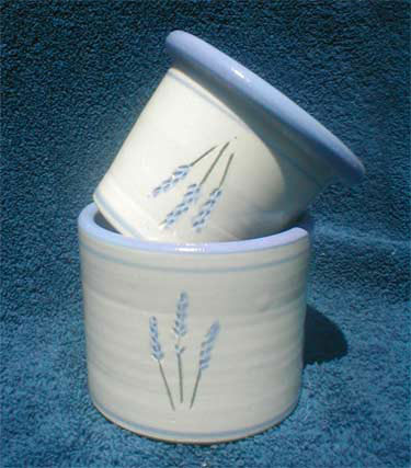 Butter Keeper/Pressed Lavender